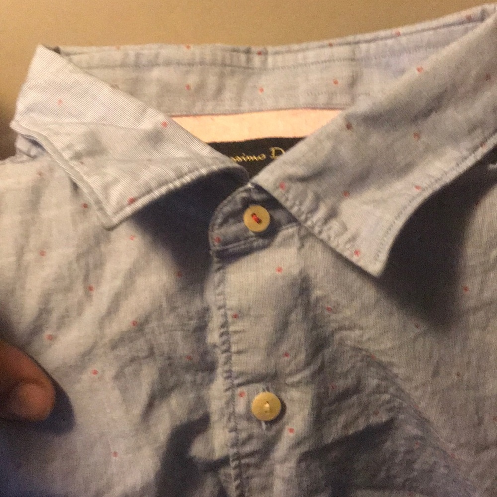 Massimo dutti long sleeve button up